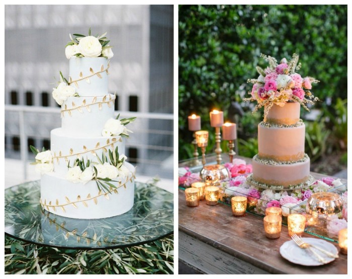 How too decorate a wedding cake table