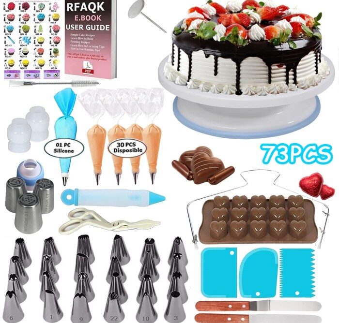 What do i need to decorate cakes