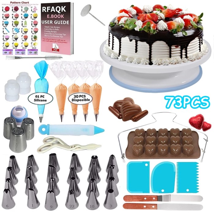 What do i need to decorate a cake