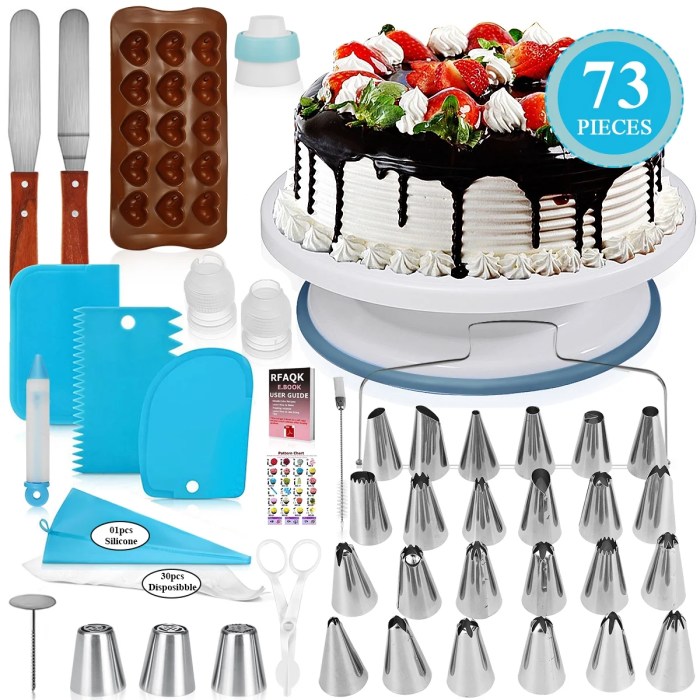 What is needed to decorate a cake