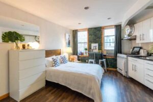 How to decorate 310 square foot studio apartment