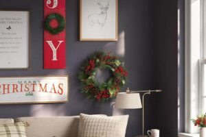 How to modestly decorate my apartment for christmas