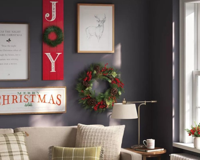 How to modestly decorate my apartment for christmas