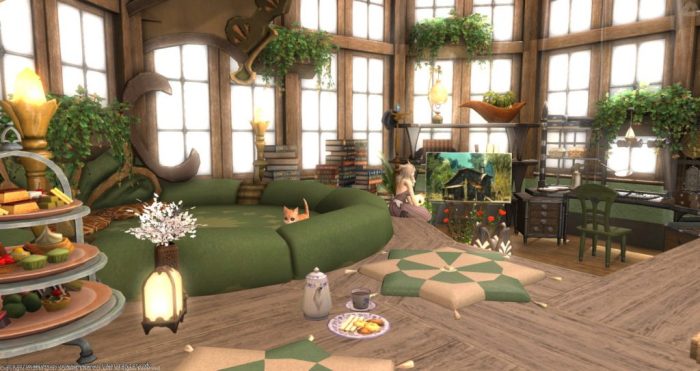 How do you decorate your apartment in fxiv