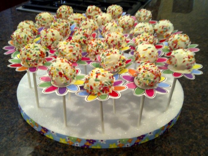 What do i need to decorate cake pops