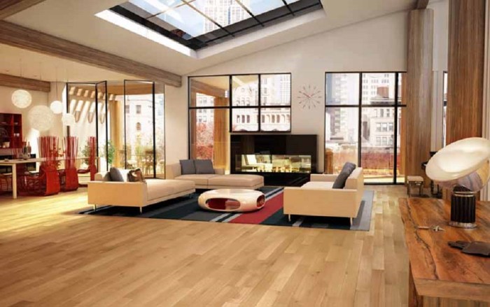 How to decorate an apartment with parquet flooring