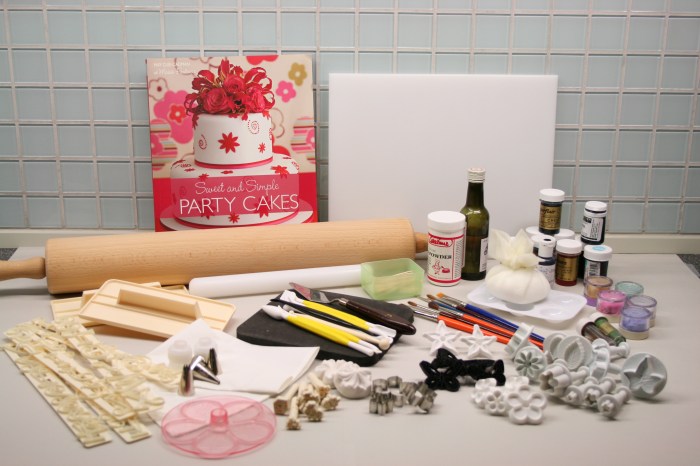 What is needed to decorate a cake