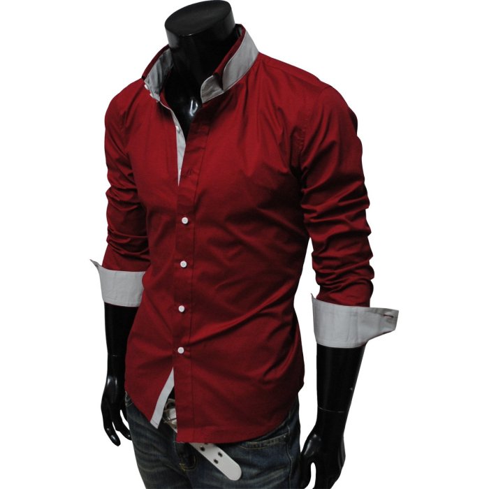 Custom dress shirts men