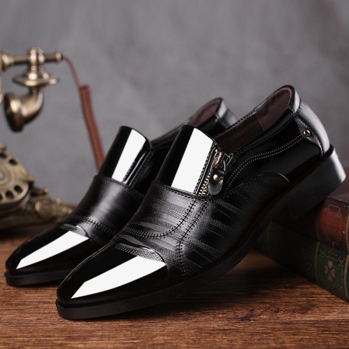 Nice black dress shoes for men