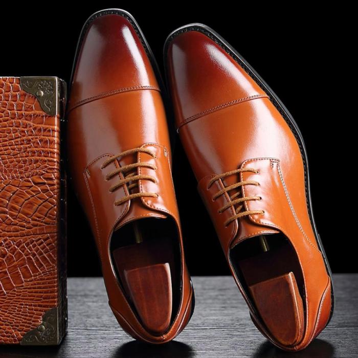 Mens dress brown shoes