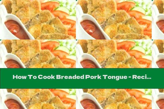 How to cook pork tongue chinese style