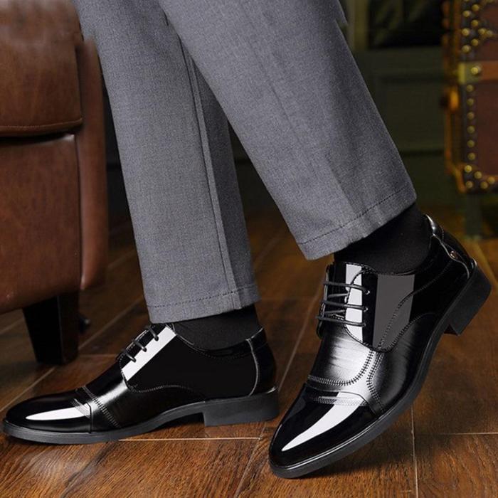 Shiny dress shoes mens